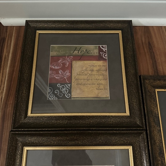 Inspirational wall art from BB&B - 3 picture set NWT - Picture 2 of 13